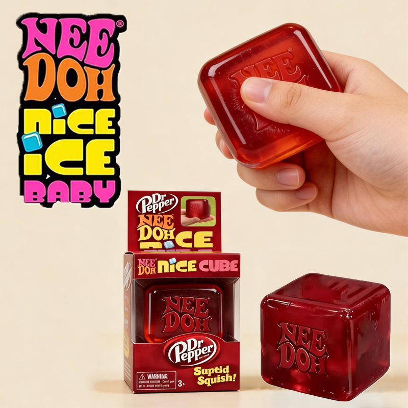 Party Games For Adults And Kids - Dr Pepper x NeeDoh Nice Cube