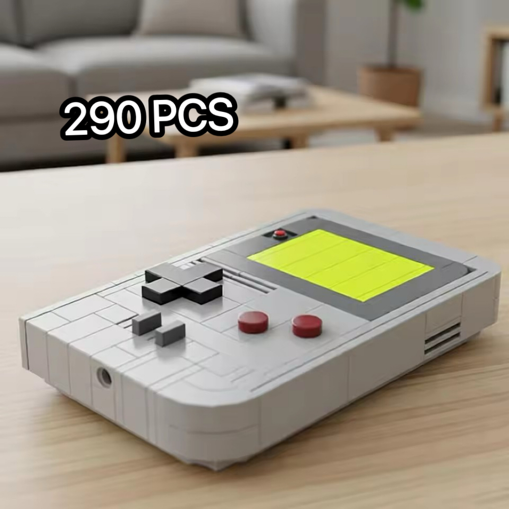 Party Games Console - Mini Handheld Games Console Building Blocks