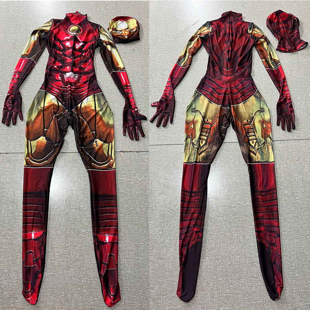 Party Games For Adults And Kids - Adults Iron Man Costume Cosplay Superhero