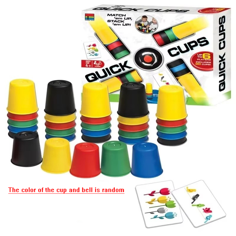 Quick Games Party - Stacking Cup Board Games Toys QUICK