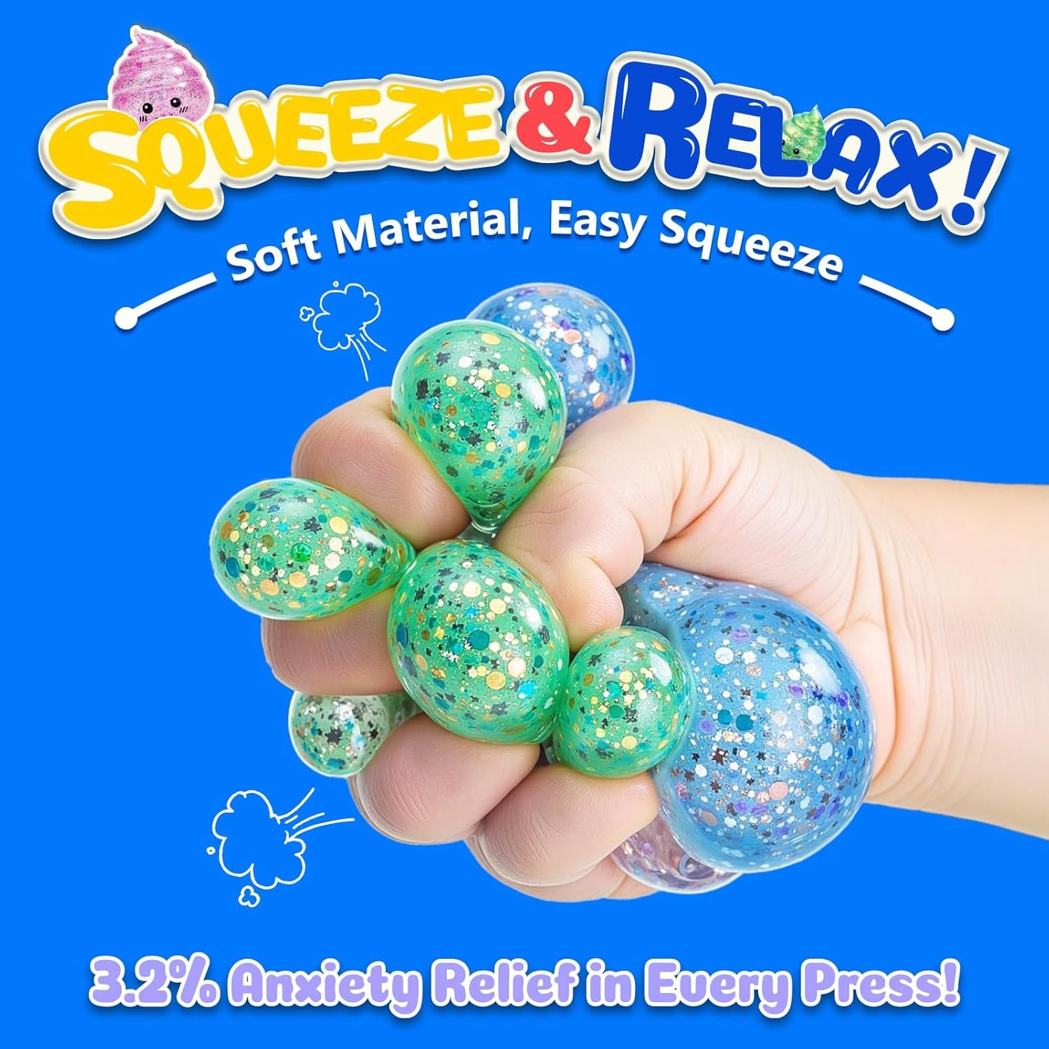 Novelty Squishy Poo Stress Bal - đánh giá và giá Party Games Adults Funny