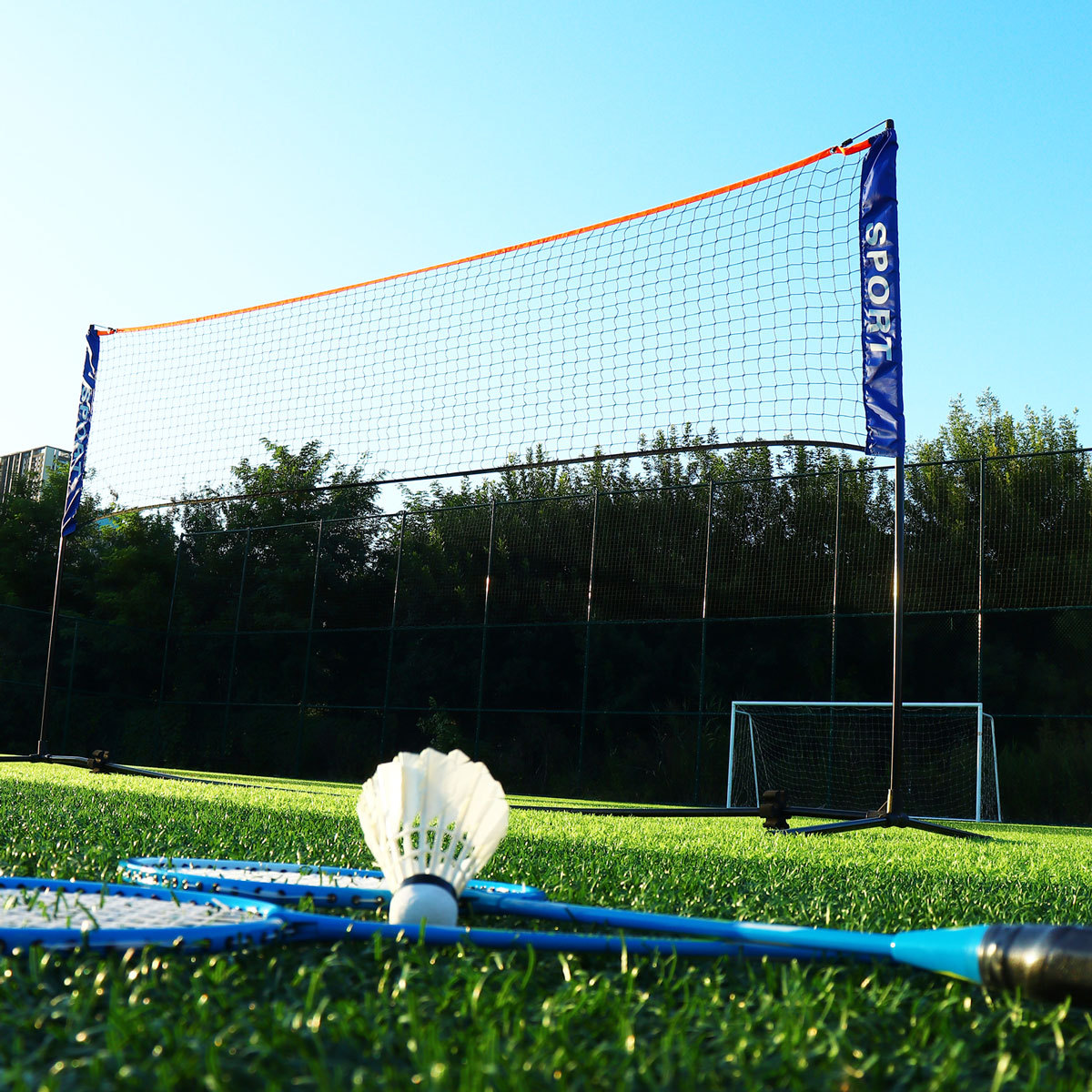 Portable Badminton Net Set for - đánh giá và giá Badminton Set Garden