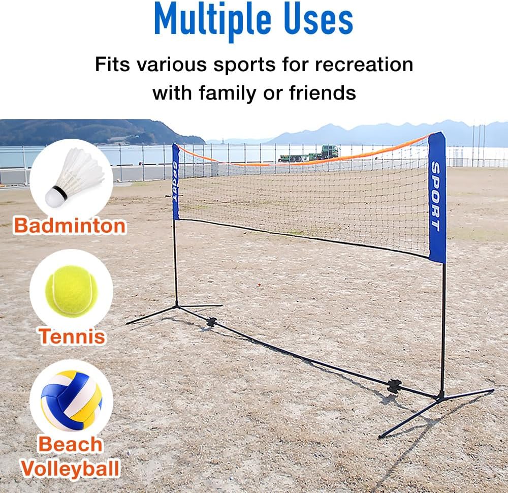 Portable Badminton Net Set for - đánh giá và giá Badminton Set Garden