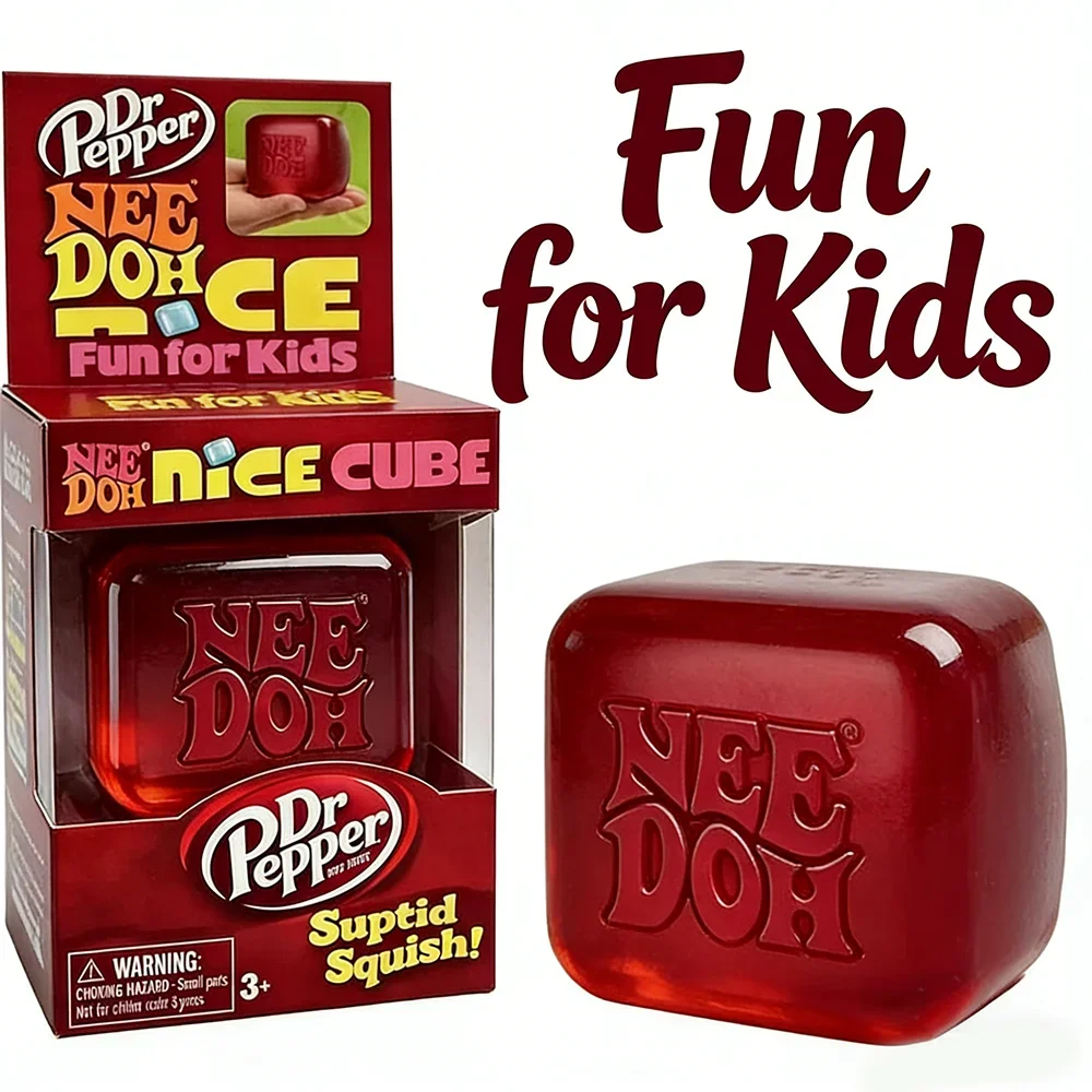 Dr Pepper x NeeDoh Nice Cube S - đánh giá và giá Party Games For Adults And Kids