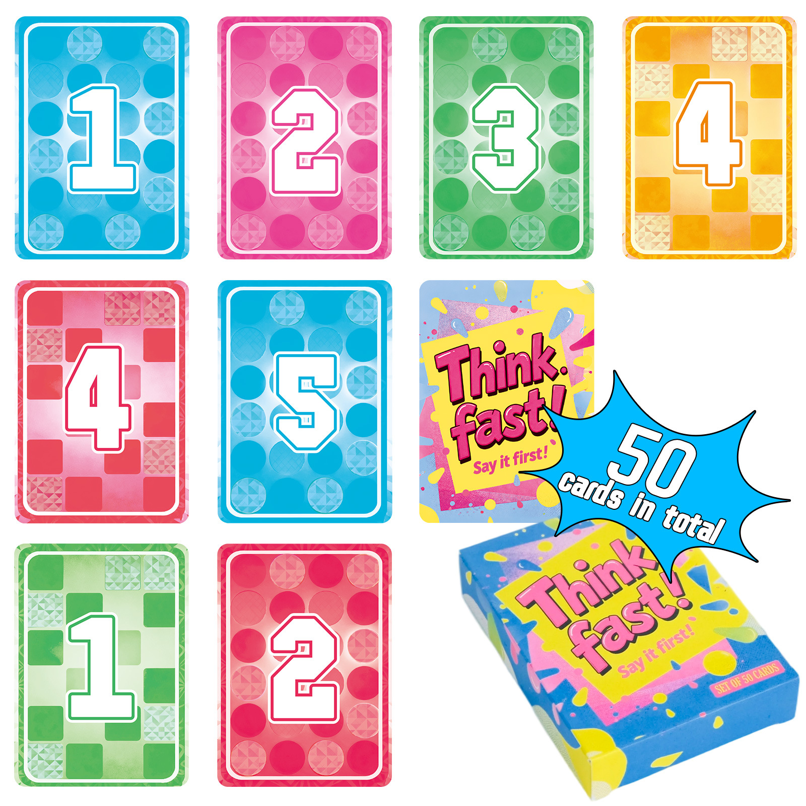 1 Box Quick Thinking Number Pu - đánh giá và giá Quick Games Party