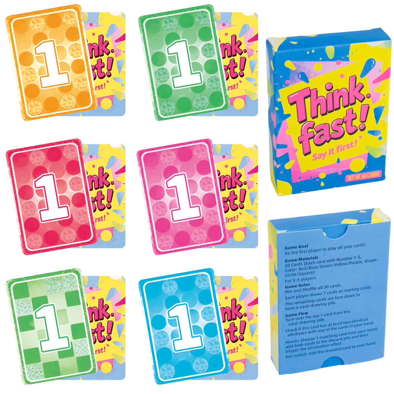 1 Box Quick Thinking Number Pu - đánh giá và giá Quick Games Party