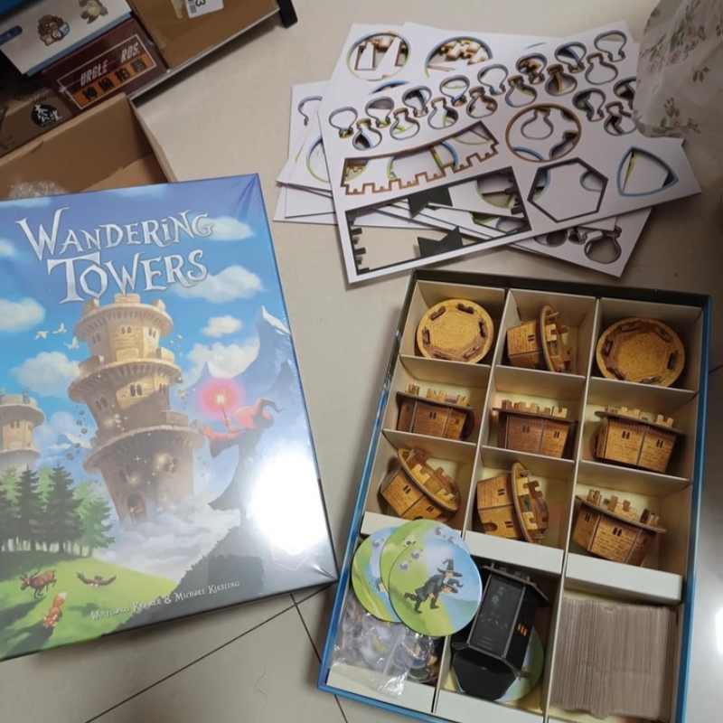 Wandering Towers Strategy Boar - đánh giá và giá Party Games Console
