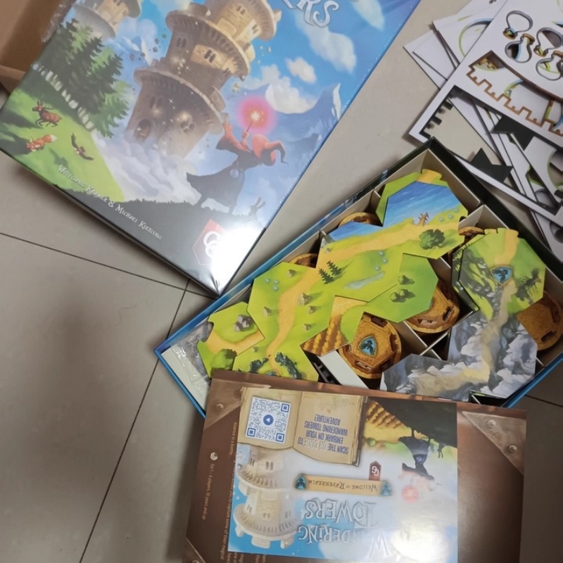 Wandering Towers Strategy Boar - đánh giá và giá Party Games Console
