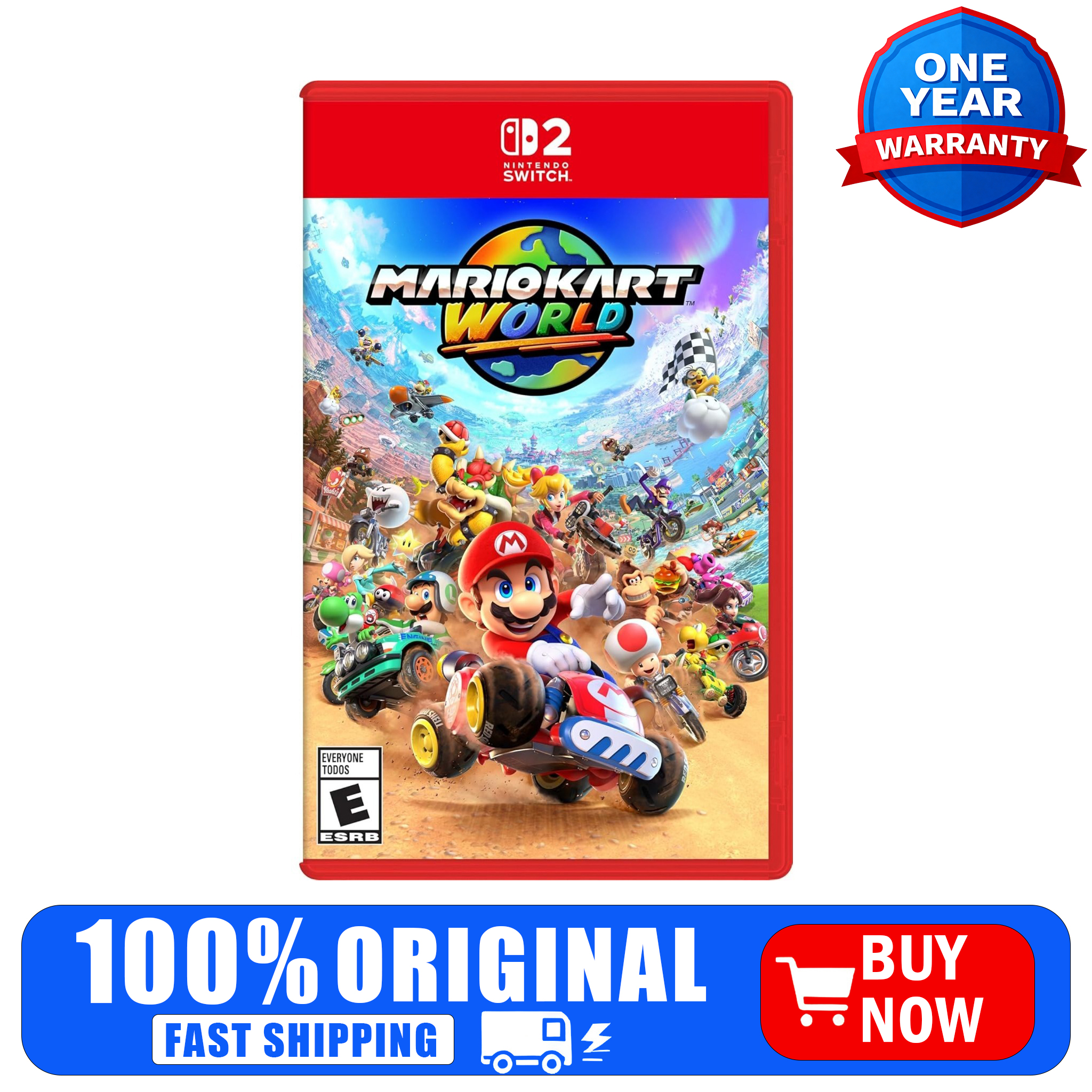 Mario Kart World Physical Vide - đánh giá và giá Party Games Physical
