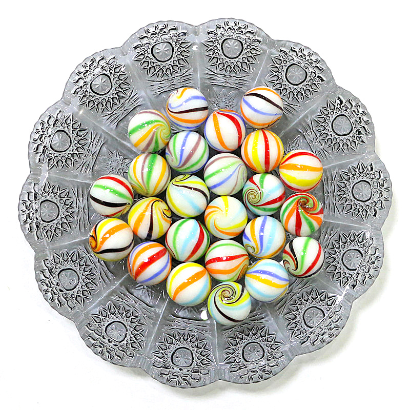 6pcs Handmade Rare Marbles Gla - đánh giá và giá Party Games Kids Ideas