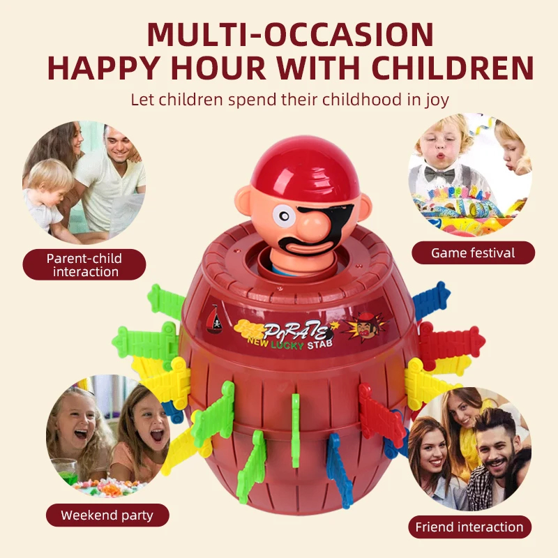 Funny Prank Toy Set Pirate Buc - đánh giá và giá Party Games 15 In 1