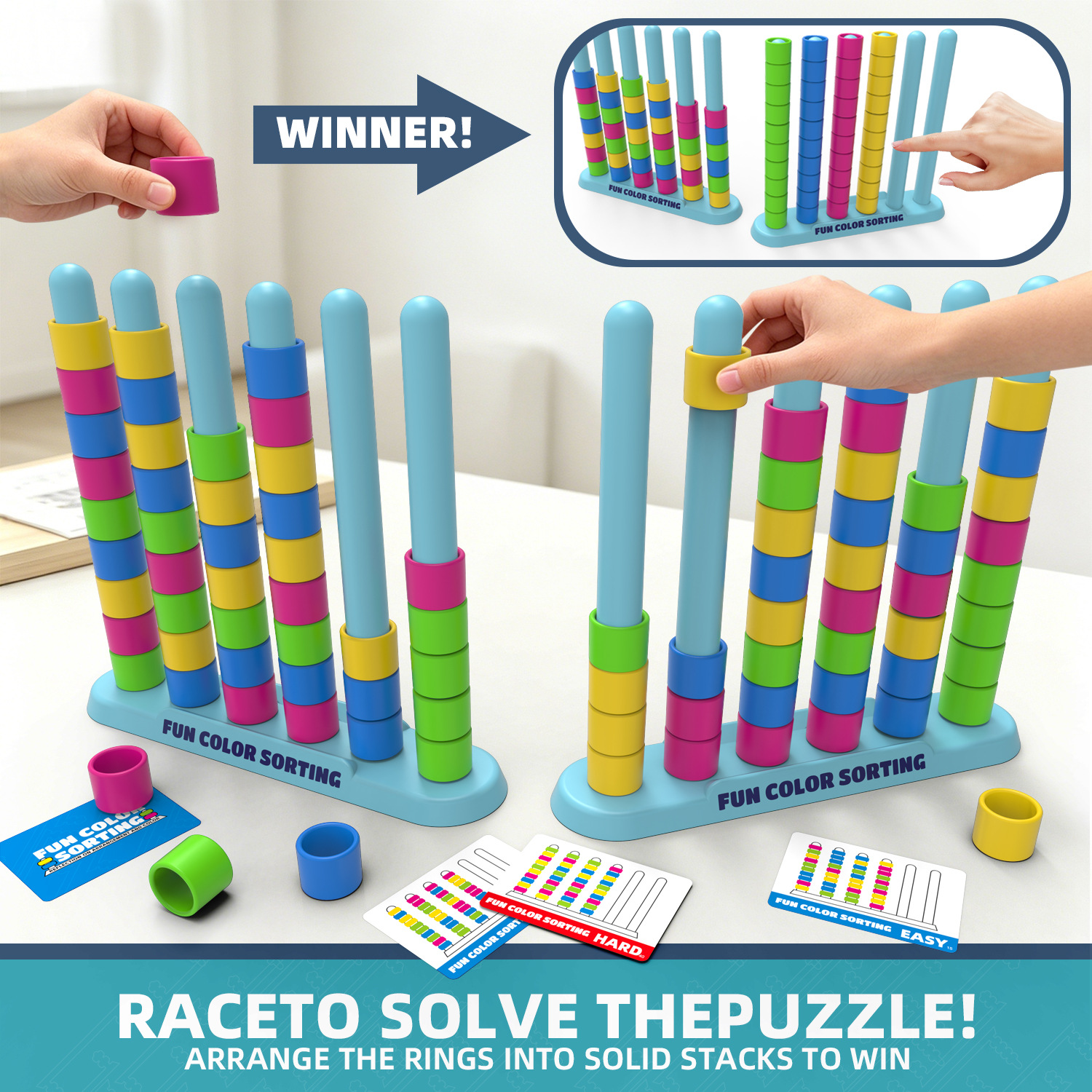 Color Stack Challenge Game-Fas - đánh giá và giá Quick Games Party