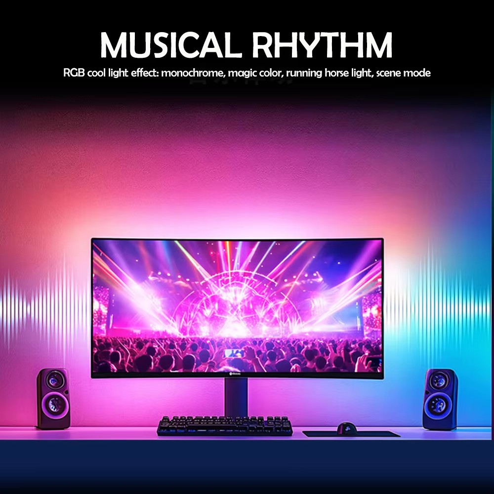 RGB Gaming Lights Strip Monito - đánh giá và giá Party Games Pc