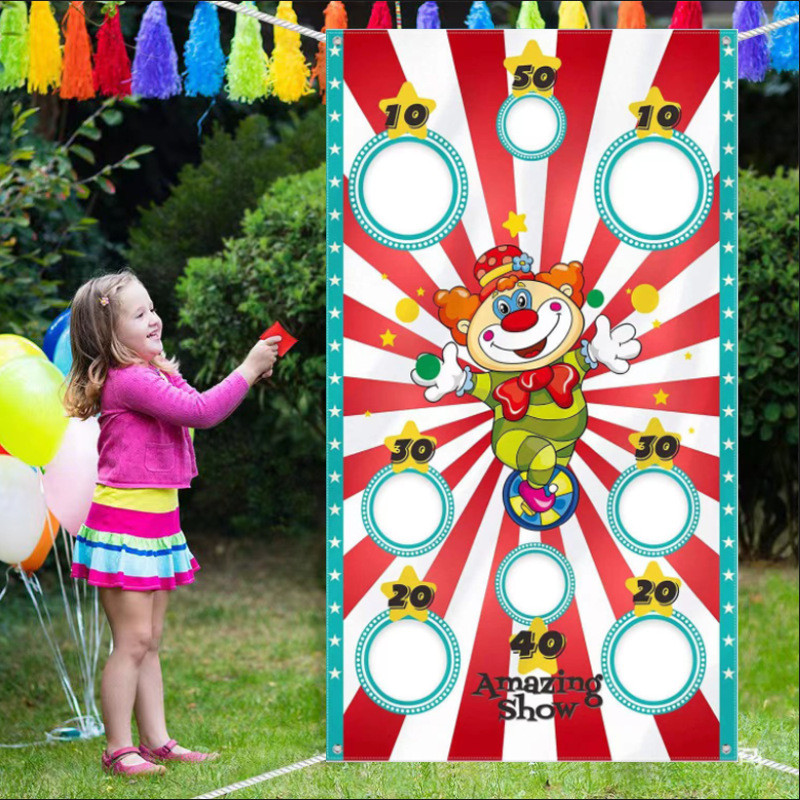 Fun Bean Bag Toys Game Banner  - đánh giá và giá Party Games Physical