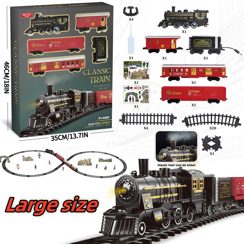 Kids Electric Steam Train Toy  - đánh giá và giá Party Games Steam