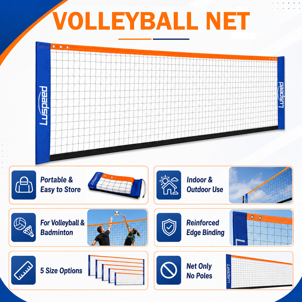 Portable Volleyball Net Outdoo - đánh giá và giá Badminton Set Garden