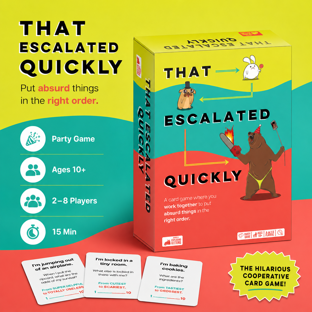 That Escalated Quickly Card Ga - đánh giá và giá Party Games Questions For Adults