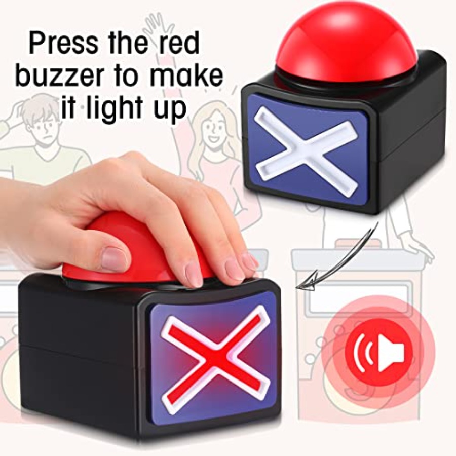 6 Pieces Answer Game Buzzer wi - đánh giá và giá Party Games Quiz For Adults