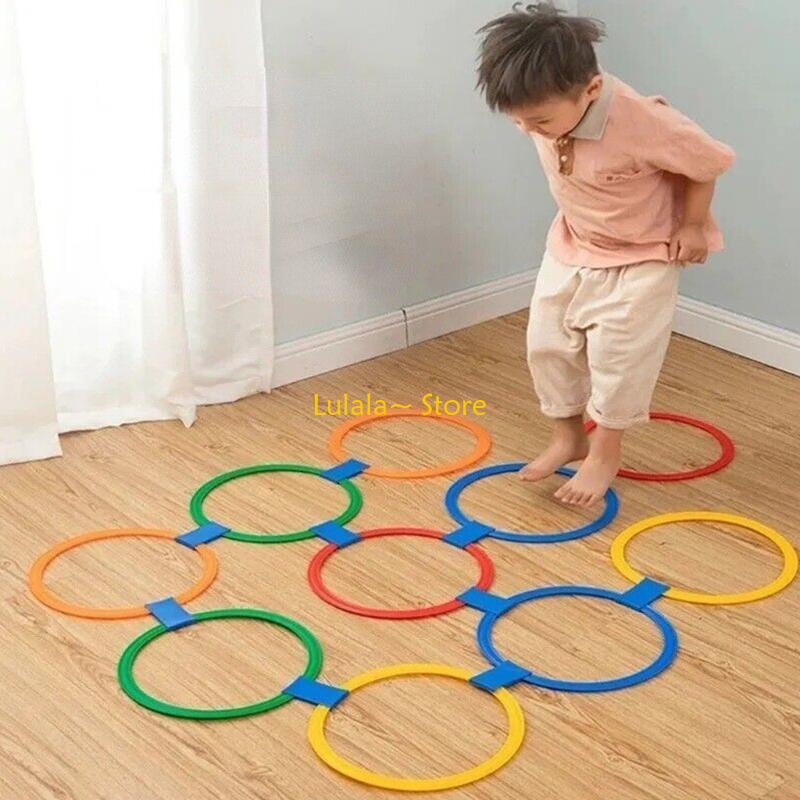 Y4QA Indoor Jump Hoops Set Fam - đánh giá và giá Party Games Physical